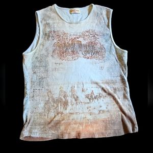 Skinny Minnie tank top, size L